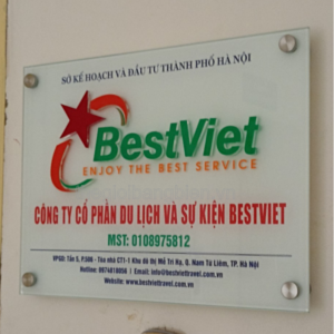 biển công ty mica