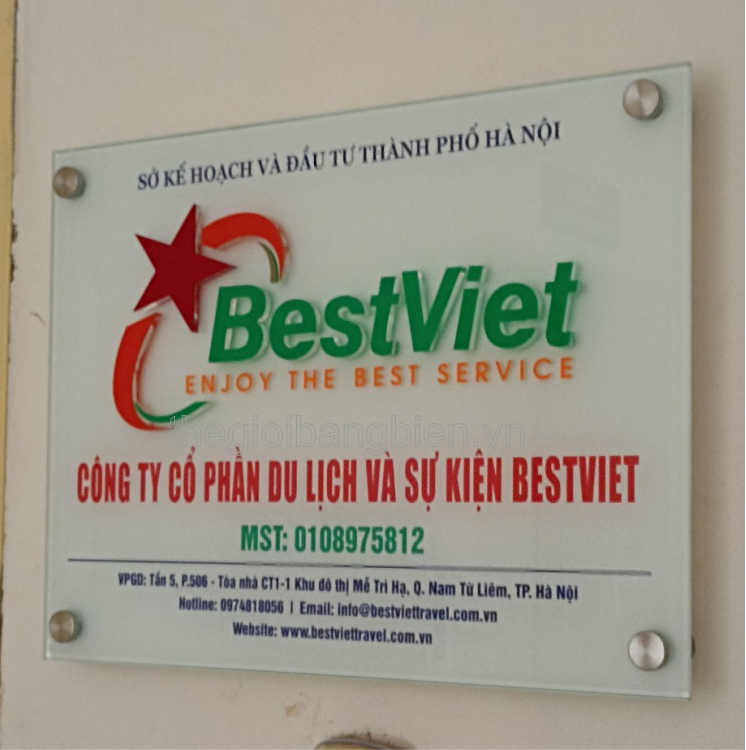 biển công ty mica