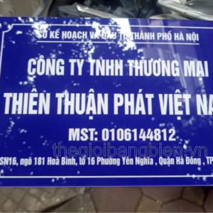 biển công ty mica đẹp