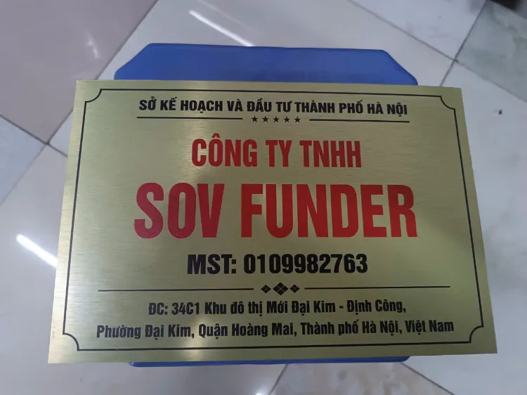 biển inox cong ty