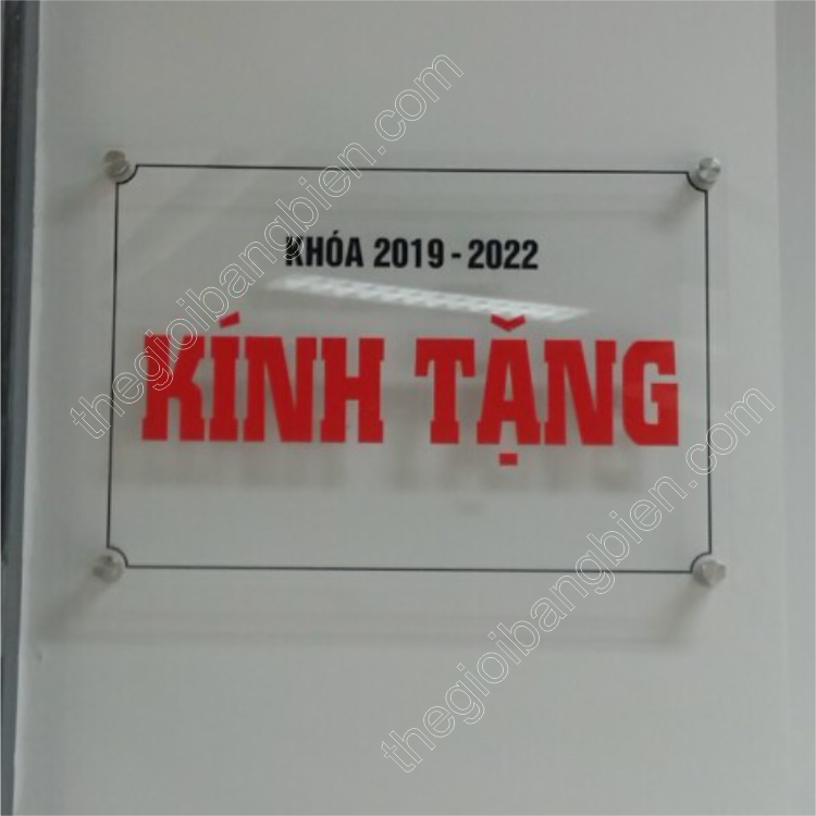 biển mica công ty