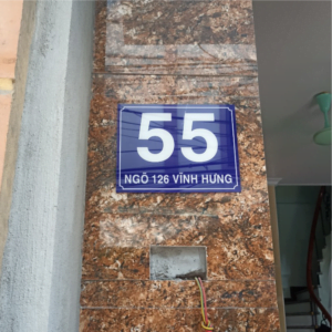 biển số nhà đẹp đẳng cấp