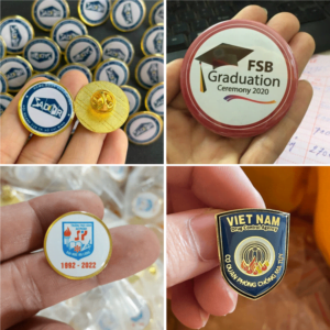 huy hiệu cài áo