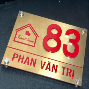 làm biển số nhà đẳng cấp