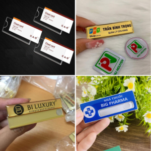 THẺ TÊN - HUY HIỆU CÀI ÁO