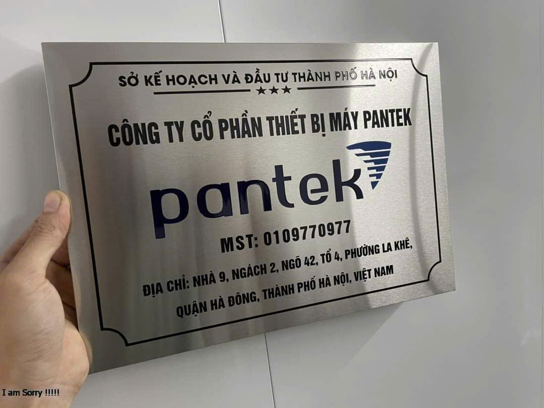 biển tên công ty inox đẹp