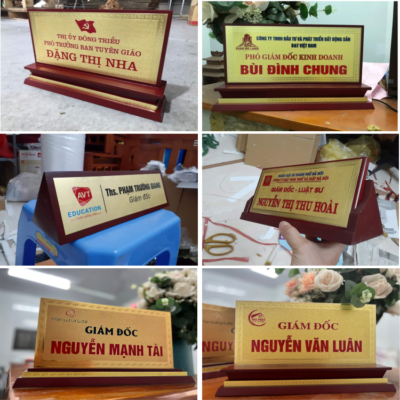 BIỂN CHỨC DANH
