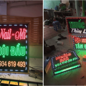 biển đèn led vẫy đẹp