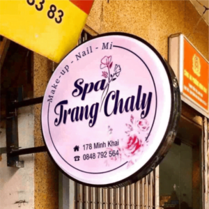 biển vẫy hút nổi sang trọng