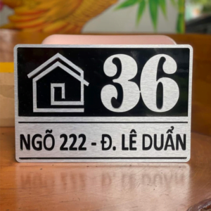 biển alu số nhà sang trọng