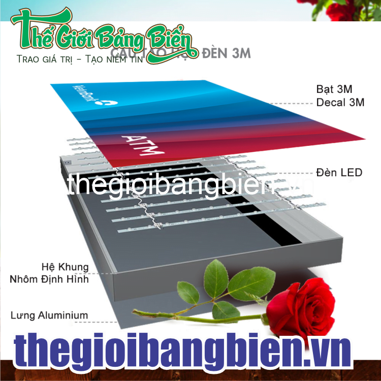 biển bạt 3m