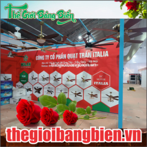 biển bạt hội chợ