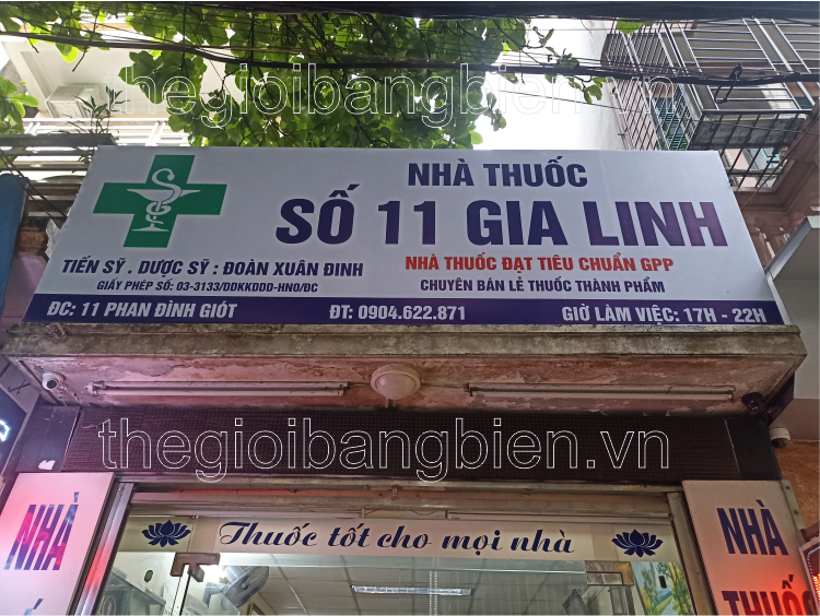 biển bạt quảng cáo sang trọng