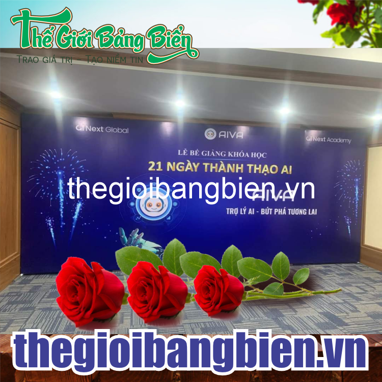 biển bạt sân khấu đẳng cấp