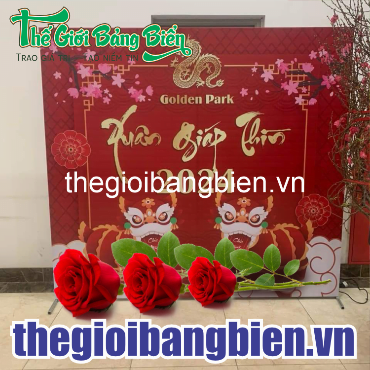 biển bạt sân khấu đẹp