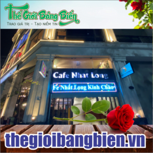 biển led ma trận sang trọng