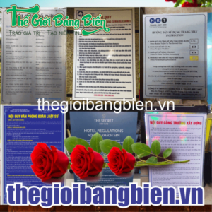 biển nội quy công ty