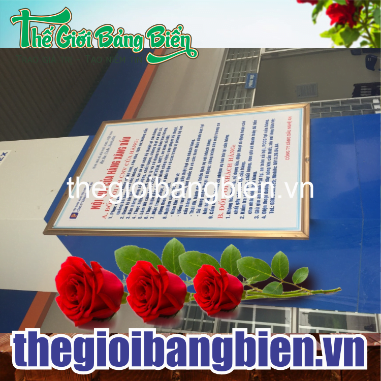 biển nội quy công ty đẹp