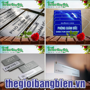 biển phòng làm việc