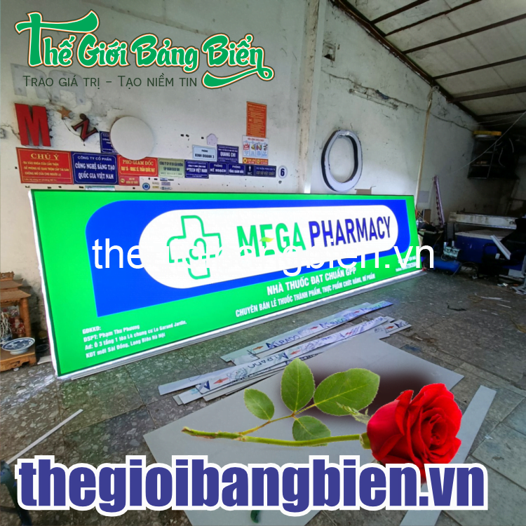 làm biển bạt 3m