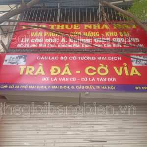 làm biển bạt quảng cáo