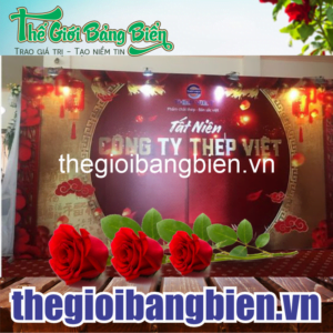 mẫu biển bạt sân khấu giá rẻ