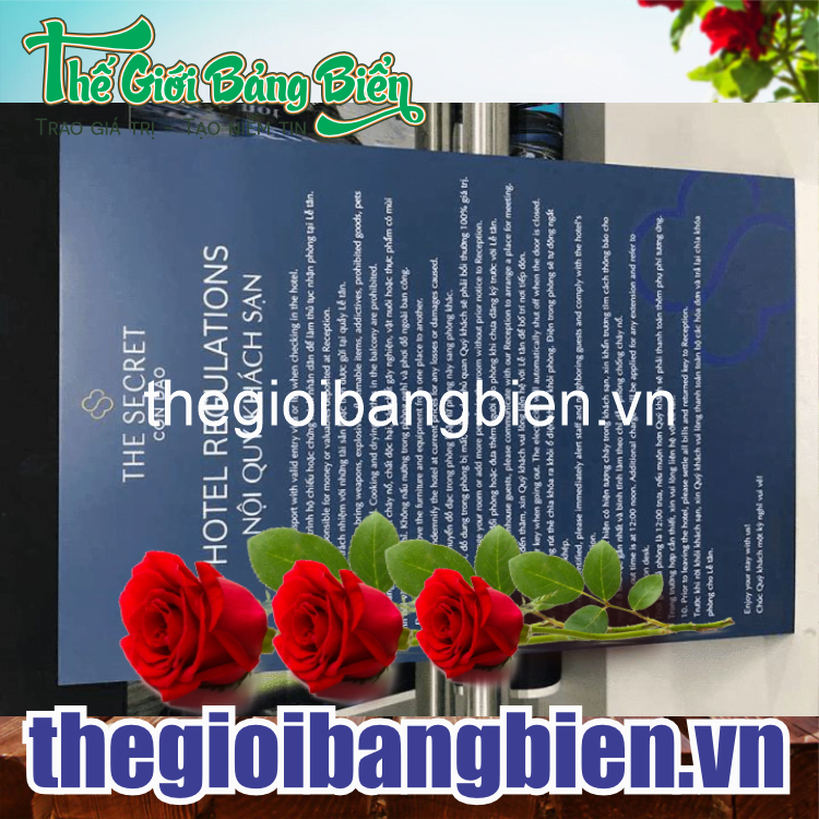 mẫu biển nội quy công ty