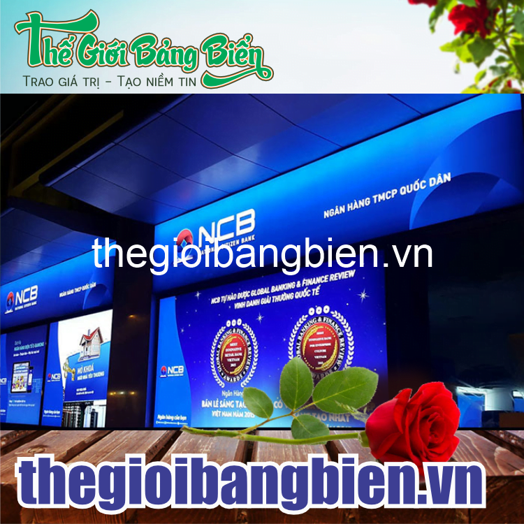 thi công biển bạt 3m