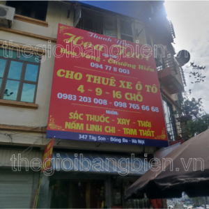 thi công biển bạt quảng cáo