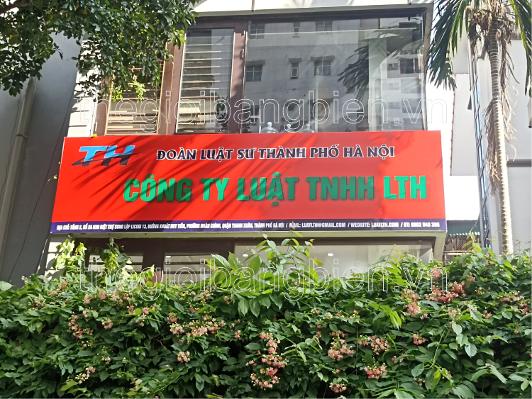thi công biển bạt quảng cáo đẹp