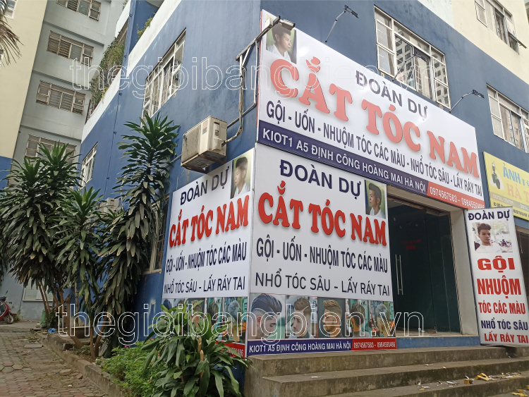 thi công biển bạt quảng cáo sang trọng