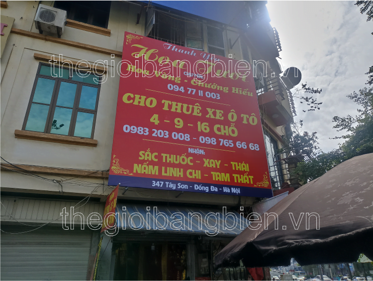thi công biển bạt quảng cáo