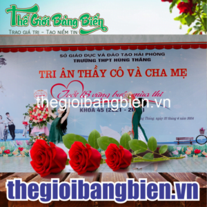 thi công biển bạt sân khấu