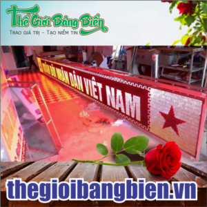 thi công biển led ma trận giá rẻ