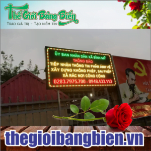 thi công biển led ma trận tại hà nội