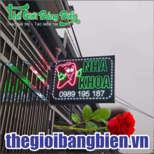 thi công biển led vẫy sang trọng