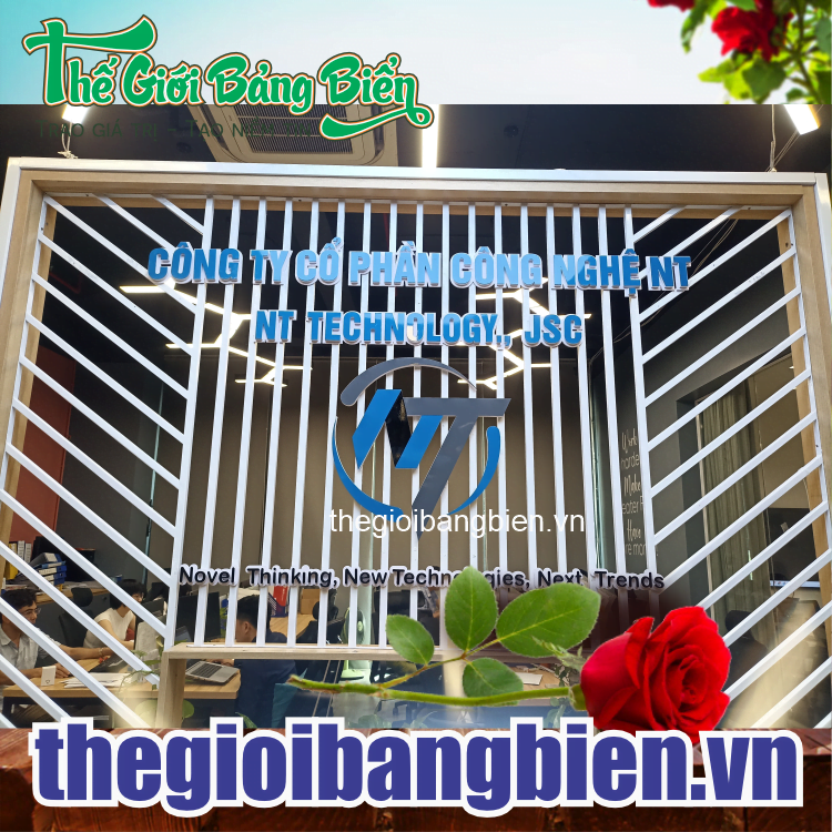 thiết kế backdrop văn phòng đẳng cấp