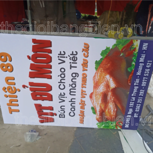 thiết kế biển bạt quảng cáo sang trọng