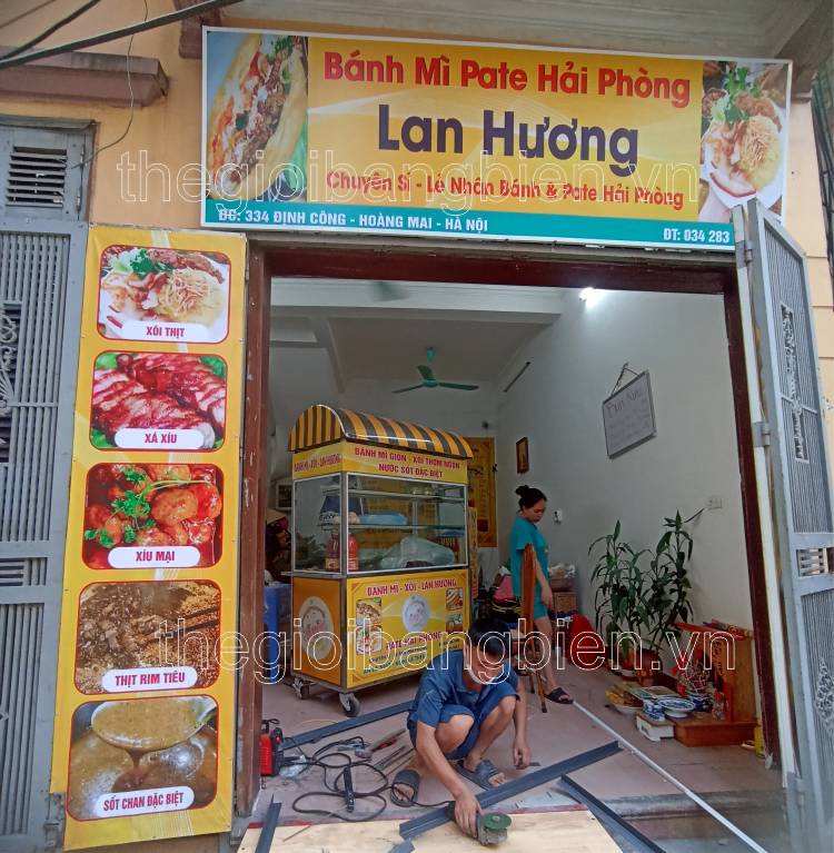 thiết kế biển bạt quảng cáo