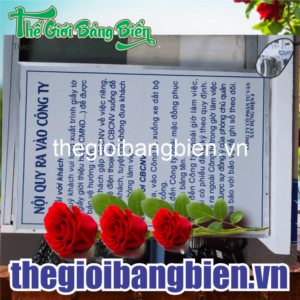 thiết kế biển nội quy công ty giá rẻ