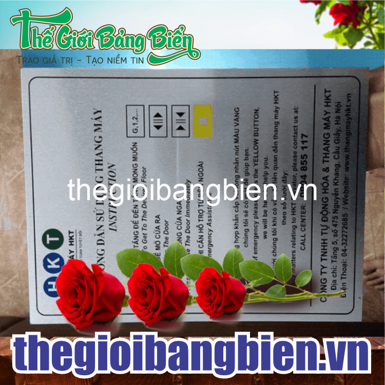 thiết kế biển nội quy công ty