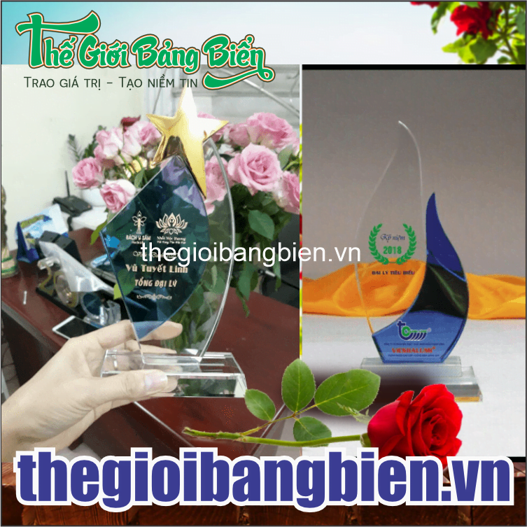 kỷ niệm chương pha lê đẳng cấp