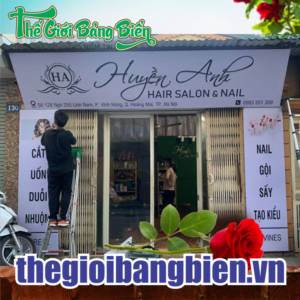 mẫu biển bạt salon tóc đẹp