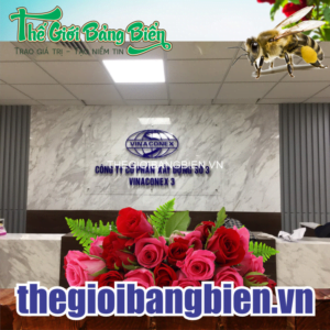 thi công backdrop công ty tại hà nội