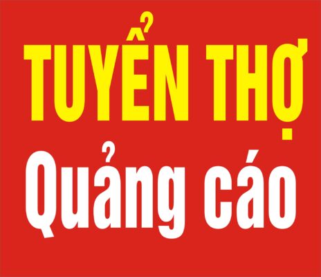 tuyển thợ quảng cáo